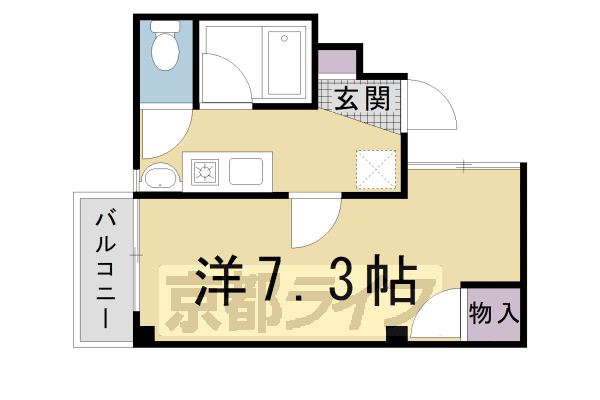 京都府京都市左京区一乗寺北大丸町 一乗寺駅 1K マンション 賃貸物件詳細