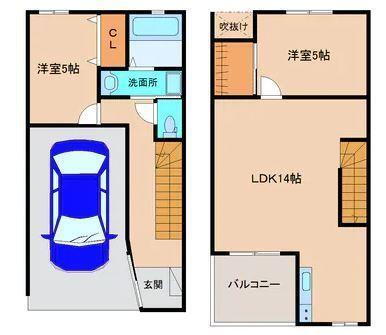 宮崎県宮崎市源藤町西田 加納駅 2LDK アパート 賃貸物件詳細