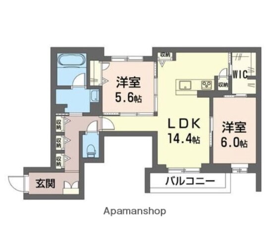 埼玉県さいたま市中央区本町西５ 北与野駅 2LDK マンション 賃貸物件詳細