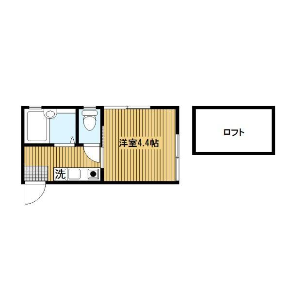 神奈川県横浜市保土ヶ谷区釜台町 和田町駅 1K アパート 賃貸物件詳細