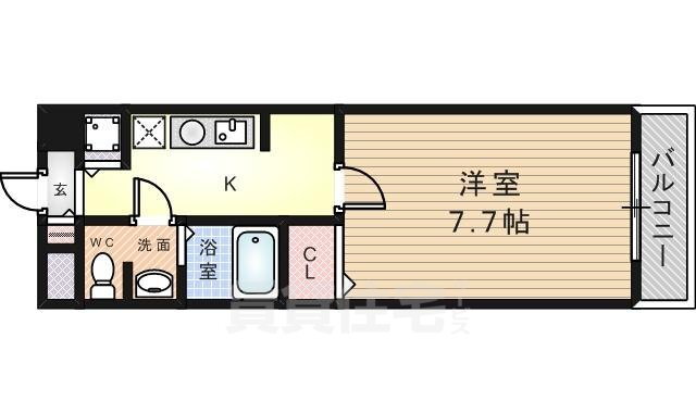 大阪府堺市北区金岡町 新金岡駅 1K マンション 賃貸物件詳細