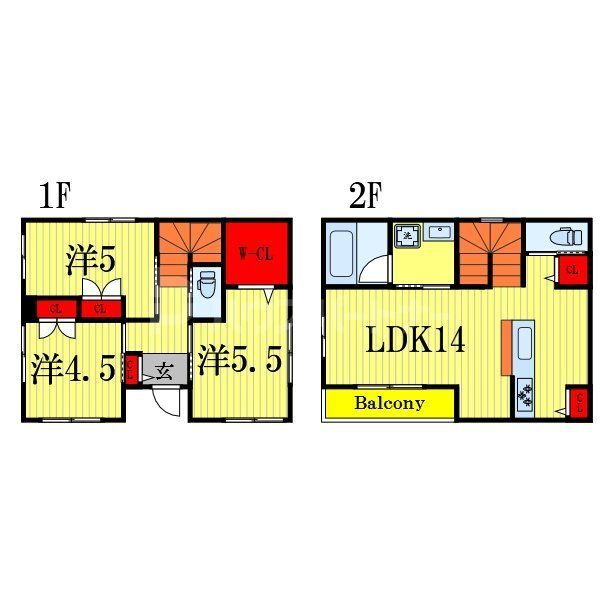 東京都足立区東和３ 北綾瀬駅 3LDK 一戸建て 賃貸物件詳細
