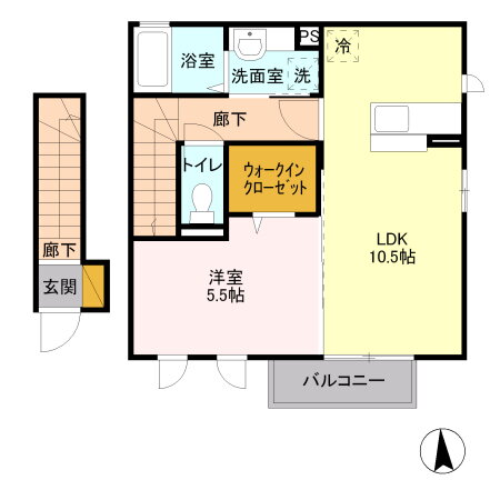 群馬県館林市西美園町 茂林寺前駅 1LDK アパート 賃貸物件詳細