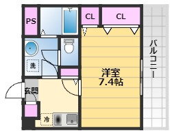 大阪府和泉市肥子町２ 和泉府中駅 1K アパート 賃貸物件詳細