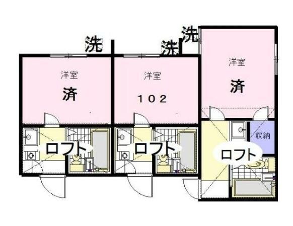 神奈川県横浜市中区本郷町３ 山手駅 1K アパート 賃貸物件詳細