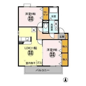 千葉県市原市ちはら台東1 鎌取駅 2LDK アパート 賃貸物件詳細