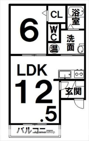 ａ’ｌａｉｓｅ１６１（アレーズ１６１） 2階 1LDK 賃貸物件詳細