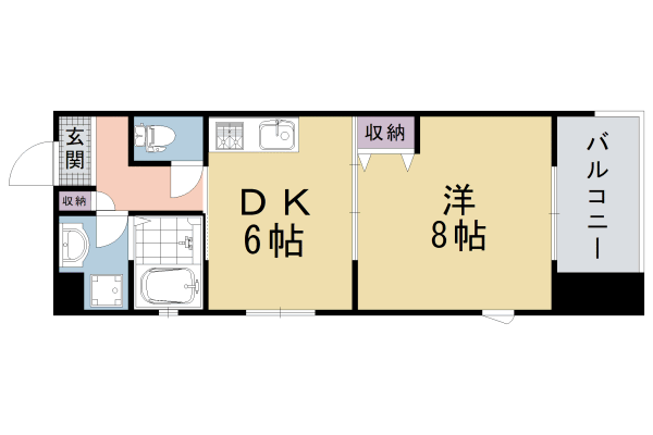 京都府京都市中京区綿屋町 烏丸御池駅 1DK マンション 賃貸物件詳細