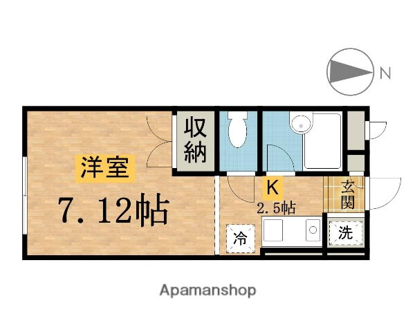 東京都八王子市北野町 北野駅 ワンルーム アパート 賃貸物件詳細