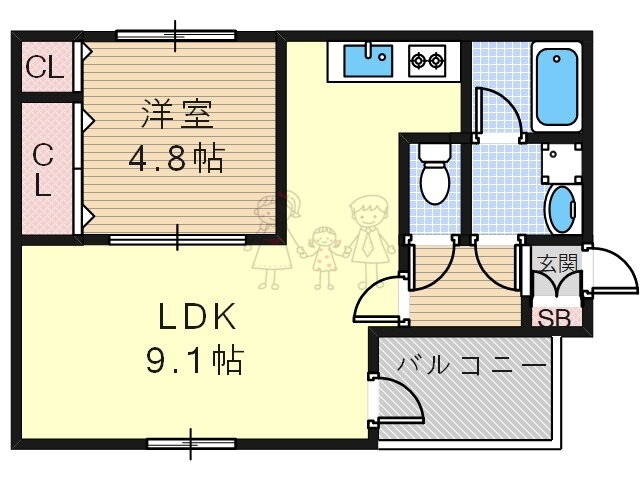 大阪府大阪市阿倍野区阪南町１ 文の里駅 1LDK マンション 賃貸物件詳細