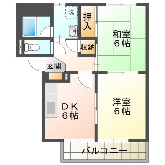 Ｓｕｒｐｌｕｓ　Ｔｗｏ　神田橋北 1階 2DK 賃貸物件詳細