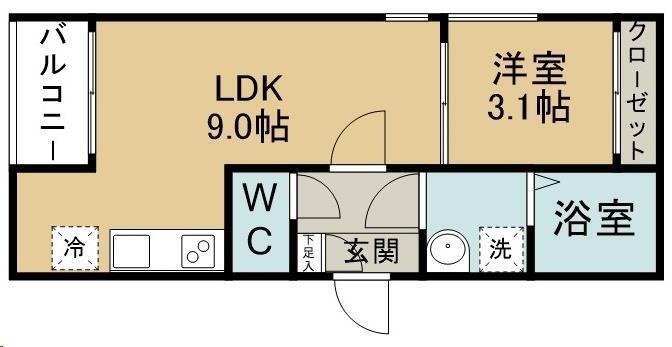 宮城県仙台市宮城野区小田原３ 榴ケ岡駅 1LDK アパート 賃貸物件詳細