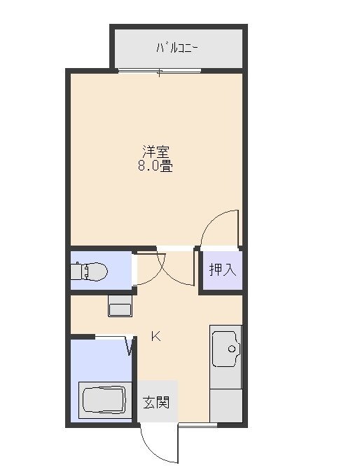 佐賀県唐津市和多田海士町 1K アパート 賃貸物件詳細