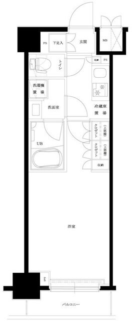 東京都江東区北砂１ 住吉駅 1K マンション 賃貸物件詳細