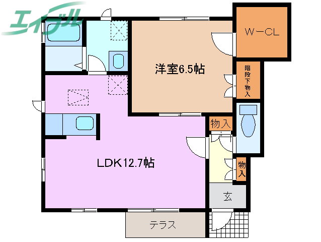 三重県四日市市小杉町 阿倉川駅 1LDK アパート 賃貸物件詳細