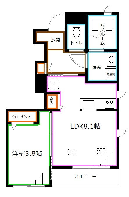 東京都杉並区荻窪２ 荻窪駅 1LDK アパート 賃貸物件詳細