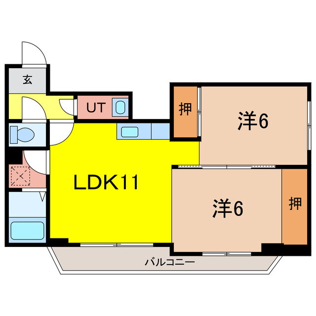 北海道旭川市三条通１１ 旭川駅 2LDK マンション 賃貸物件詳細