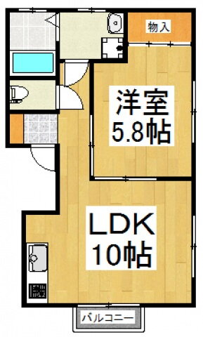 埼玉県所沢市西住吉 所沢駅 1LDK アパート 賃貸物件詳細