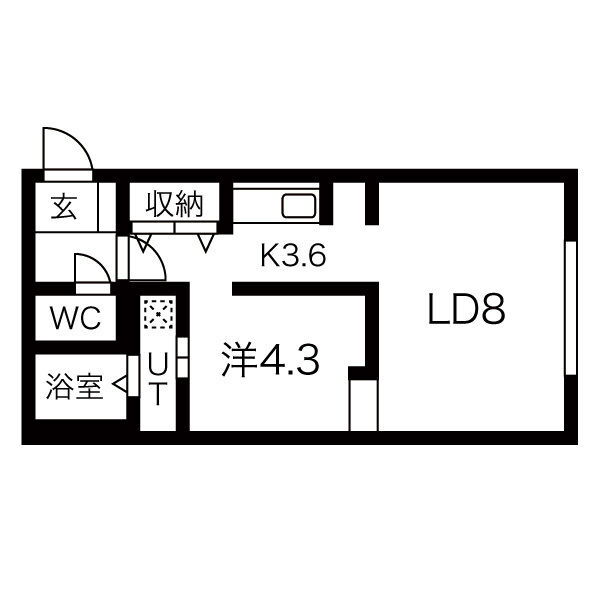 北海道札幌市北区北十五条西２ 北１２条駅 1LDK マンション 賃貸物件詳細