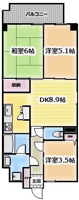 東京都江東区亀戸２ 亀戸駅 3DK マンション 賃貸物件詳細