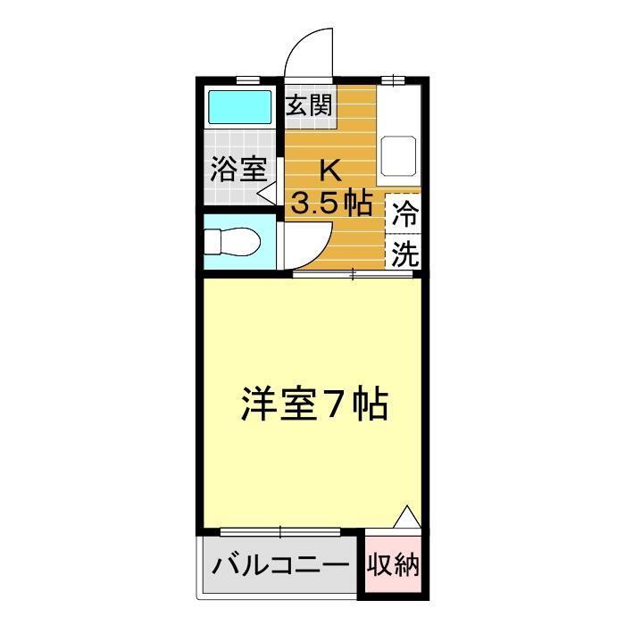 山口県山口市平井 湯田温泉駅 1K アパート 賃貸物件詳細