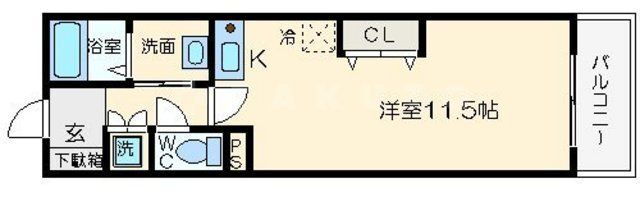 大阪府大阪市西区立売堀５ 阿波座駅 1K マンション 賃貸物件詳細