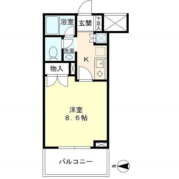 東京都港区芝５ 三田駅 1K マンション 賃貸物件詳細
