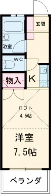 東京都調布市上石原１ 西調布駅 1K アパート 賃貸物件詳細