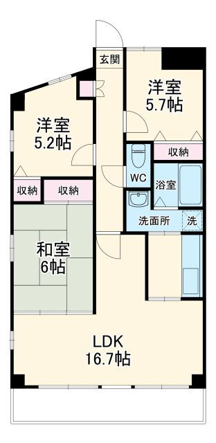 千葉県八千代市緑が丘１ 八千代緑が丘駅 3LDK マンション 賃貸物件詳細