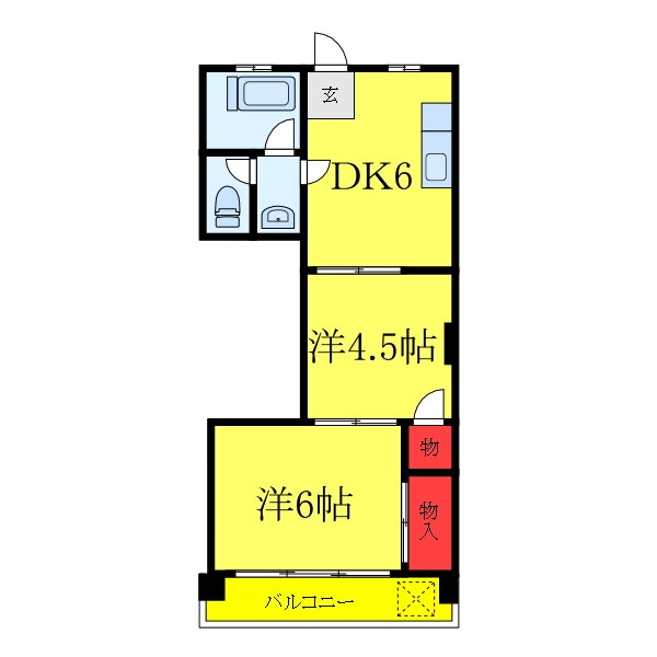 東京都文京区弥生２ 根津駅 2DK マンション 賃貸物件詳細