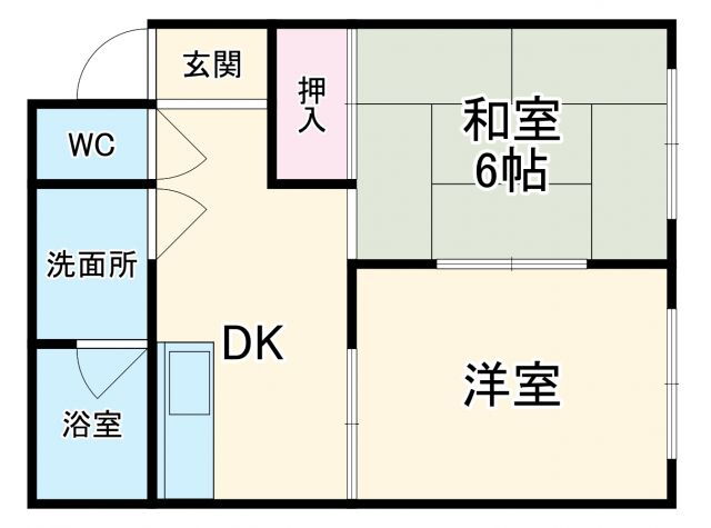 大阪府豊中市服部元町２ 服部天神駅 2DK マンション 賃貸物件詳細