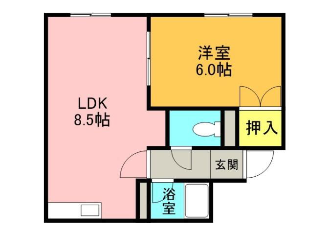 北海道札幌市白石区本通７丁目南 南郷７丁目駅 1LDK マンション 賃貸物件詳細