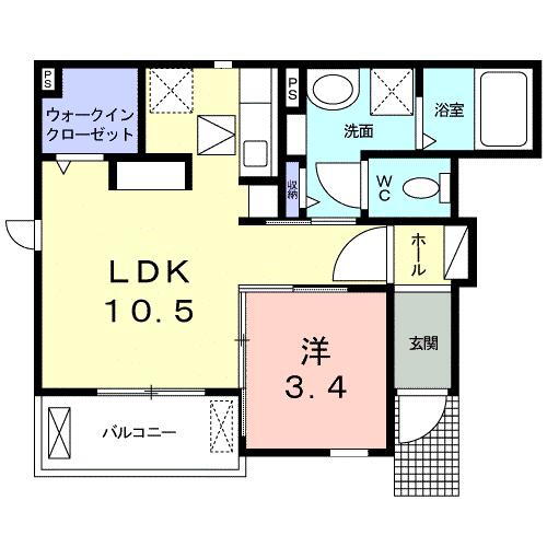 宮城県仙台市宮城野区福田町２ 福田町駅 1LDK アパート 賃貸物件詳細