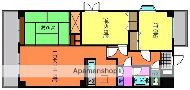 広島県広島市西区大宮１ 安芸長束駅 3LDK マンション 賃貸物件詳細