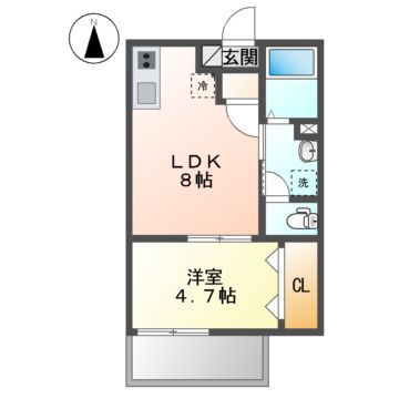 ＦｒｅｅＨａｎｄ八田（フリーハンドハッタ） 3階 1LDK 賃貸物件詳細