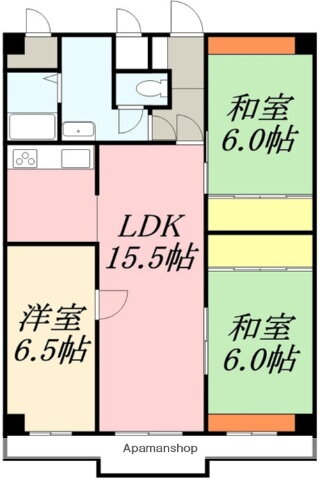 北海道函館市若松町 千歳町駅 3LDK マンション 賃貸物件詳細