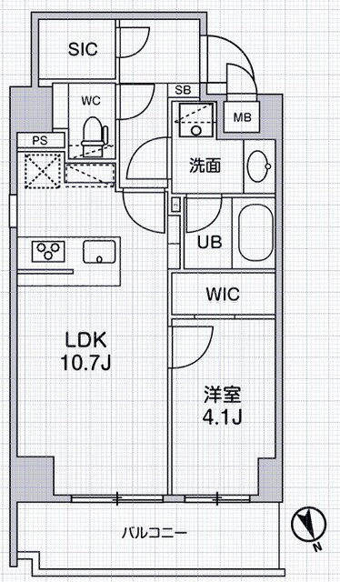 シーズンフラッツ本所吾妻橋 6階 1LDK 賃貸物件詳細