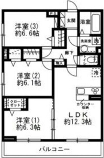 神奈川県相模原市中央区相模原５ 相模原駅 3LDK アパート 賃貸物件詳細