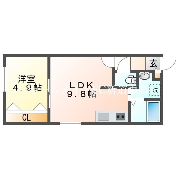 北海道札幌市北区北三十五条西４ 北３４条駅 1LDK マンション 賃貸物件詳細