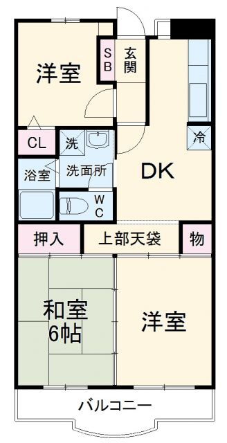 神奈川県横浜市港北区高田東１ 綱島駅 3DK マンション 賃貸物件詳細