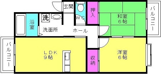 兵庫県加古郡播磨町南大中３ 播磨町駅 2LDK アパート 賃貸物件詳細