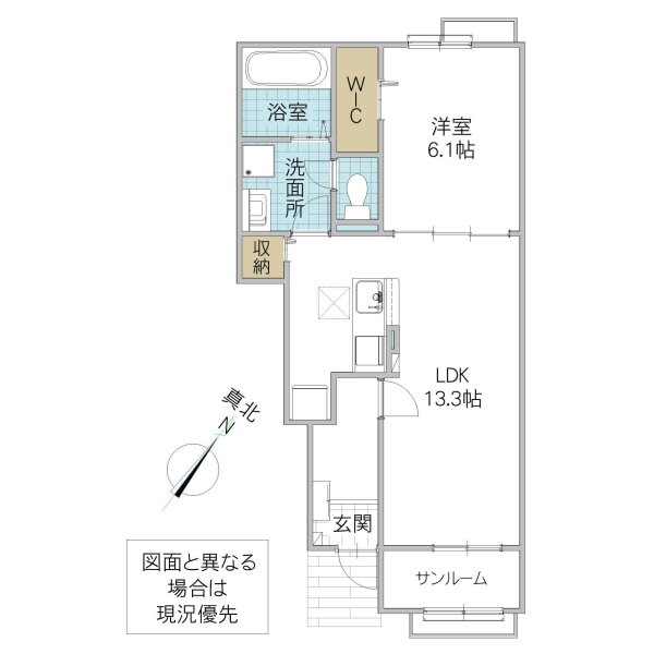茨城県つくばみらい市小張 みらい平駅 1LDK アパート 賃貸物件詳細