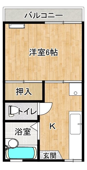 ルアーブ博多 2階 1K 賃貸物件詳細