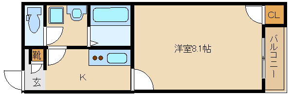 大阪府柏原市国分本町５ 河内国分駅 1K アパート 賃貸物件詳細