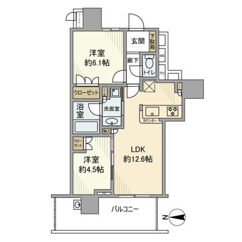 大阪府摂津市南千里丘 摂津市駅 2LDK マンション 賃貸物件詳細