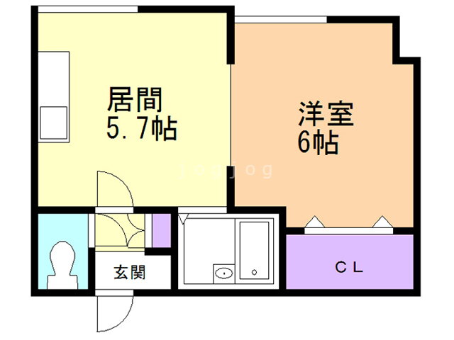 北海道石狩市花川南五条５ 1DK マンション 賃貸物件詳細