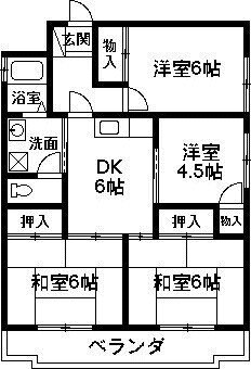 高橋マンション 2階 4DK 賃貸物件詳細