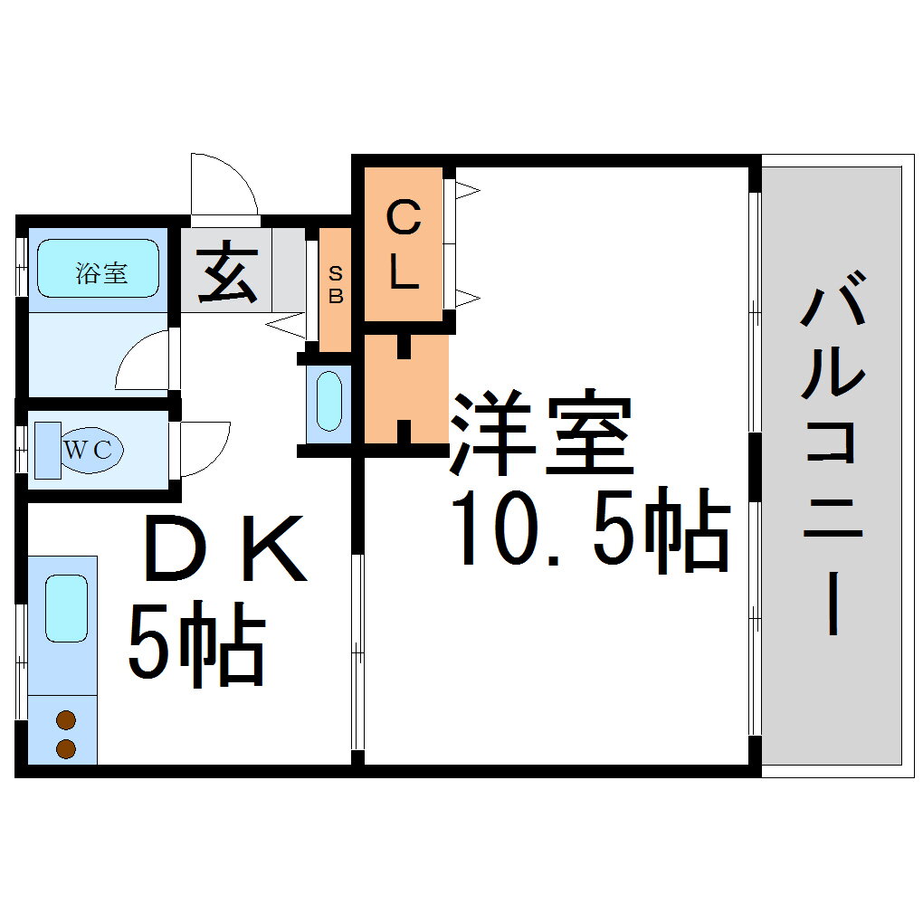 兵庫県尼崎市長洲西通１ 尼崎駅 1DK マンション 賃貸物件詳細