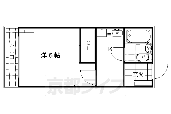 京都府京都市伏見区指物町 丹波橋駅 1K マンション 賃貸物件詳細