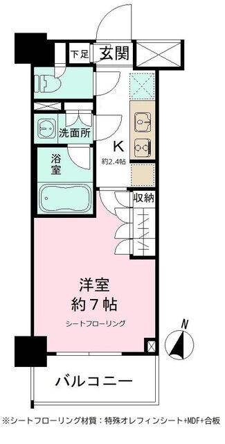 東京都江東区亀戸２ 亀戸駅 1K マンション 賃貸物件詳細